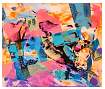 30 Cliff Face 20 x 24 inches acrylic & fabric on canvas 2015 R.jpg